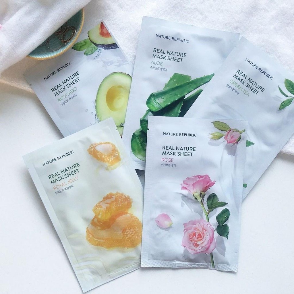 MW Masker Nature republik sheet mask Original Masker Natrep NOSE PACK NATREP Nature Republic BEAUTY