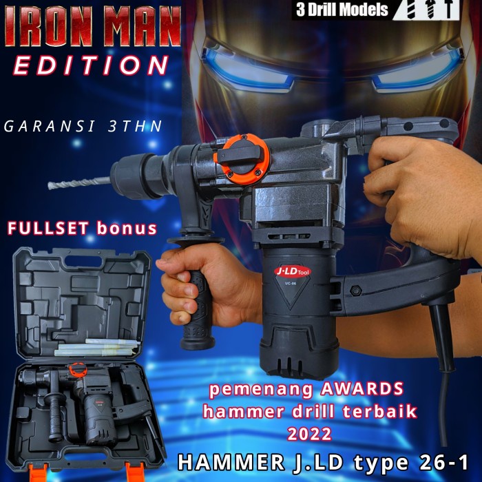 mesin hammer drill bobok beton demolition jack hamer uchiha uciha uc04