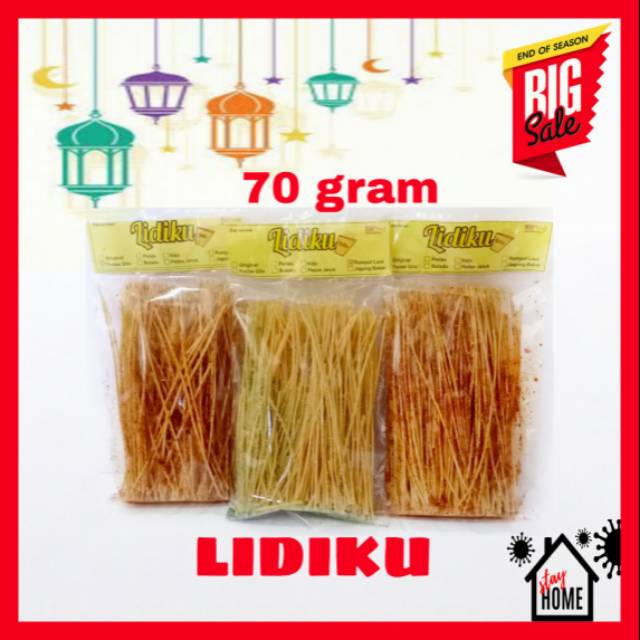 

MIE LIDI & MIE GEPENG KEMASAN 70gr | By : JuraganSnack_99