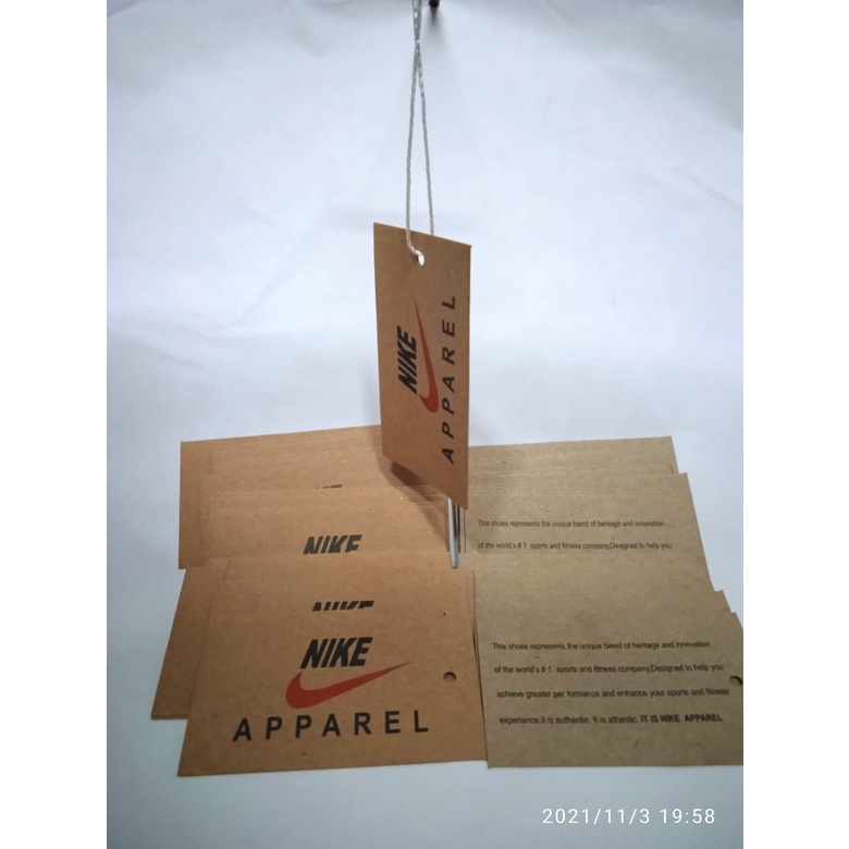 

Hantag Murah _Hantag NIKE_Label Hantag Sandal