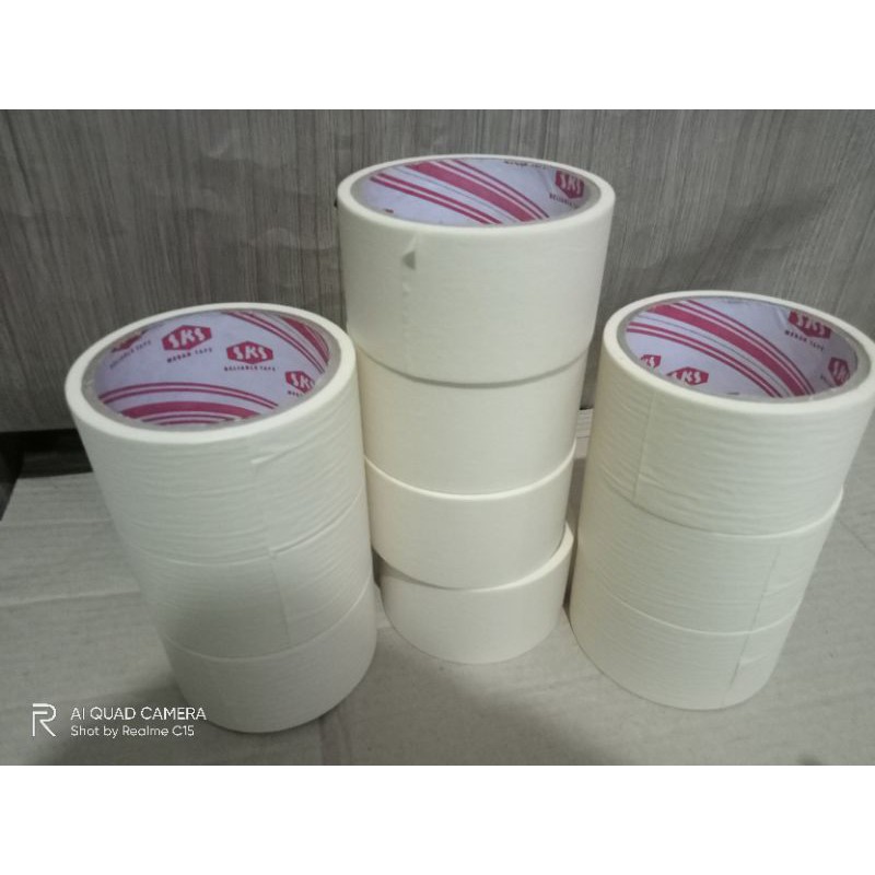 

masking tafe 2 inch 48mmx 12m/lakban kertas /sks