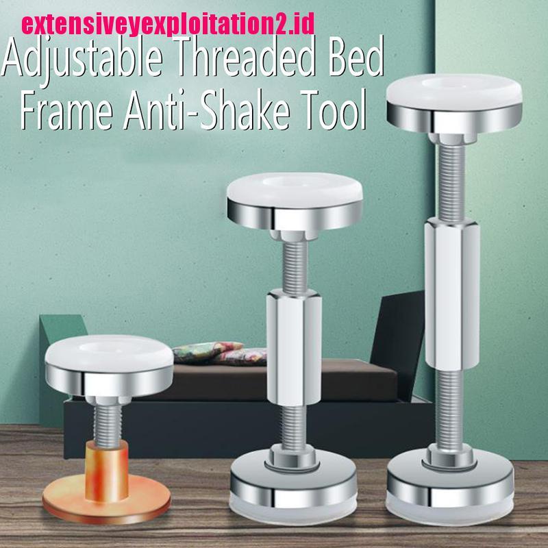 &lt; E2id &amp; &gt; Frame Penyangga Tempat Tidur Teleskopik Adjustable Anti Goyang Untuk Kamar Tidur