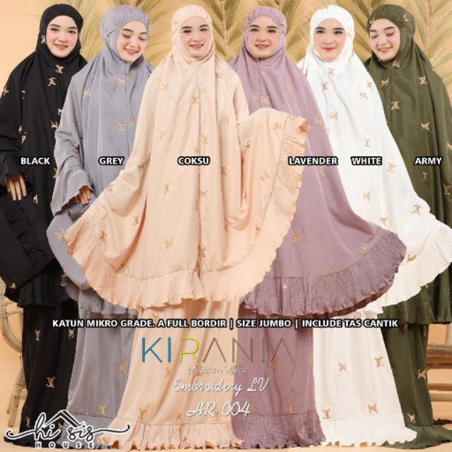 KIRANIA MUKENA BY HI SIS HOUSE