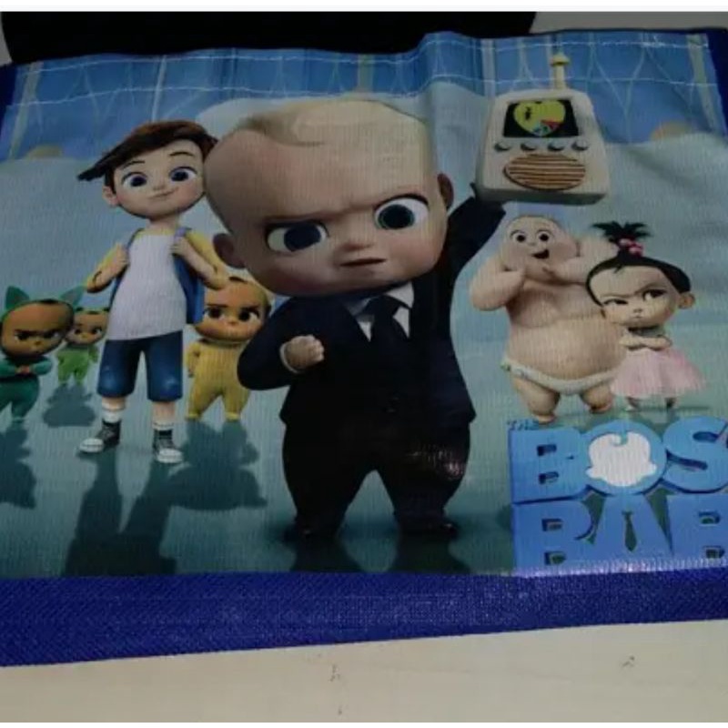 

tas goodie bag ulang tahun/ tas souvernir ulang tahun motif baby bos termurah dan terlaris berkarakter