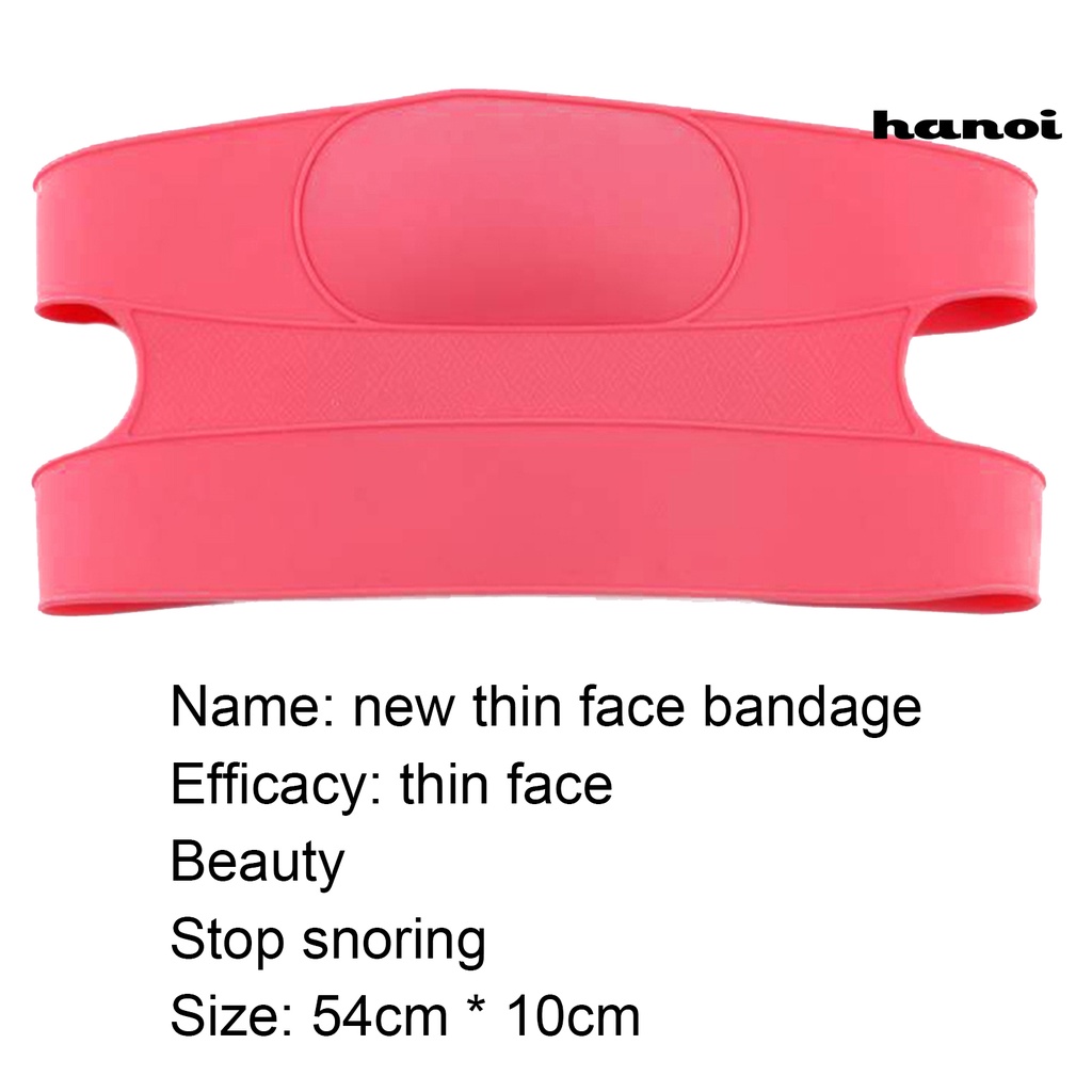 HQTM_Bandage Effective Breathable Adjustable Design Facial Slimming Strap Face for Home