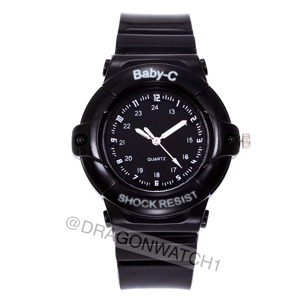 [Checkout Rp100]COD✅ Jam tangan rubber wanita baby C sport jarum jam warna karet harga murah   S1152