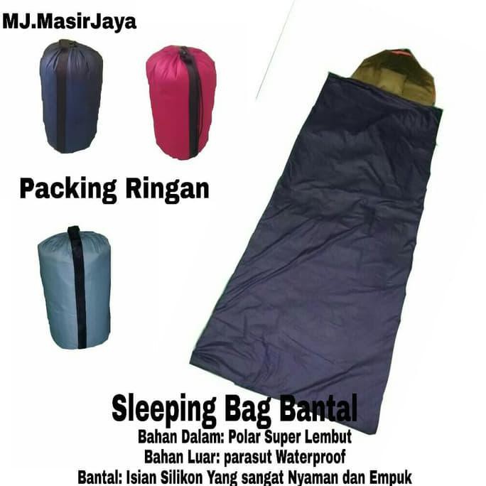 Sleeping Bag Bantal Sb Kantong Tidur Camping