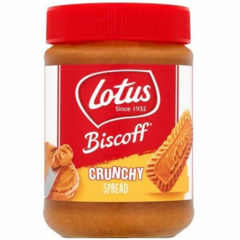 lotus biscoff spread crunchy 380gr