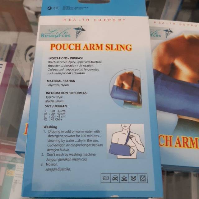 Arm Sling / Pouch Arm Sling / Gendongan Tangan / Arm Sling Resources / Resources / Arm Sling