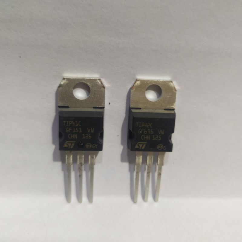 Tip 41 C tip 42C ST transistor