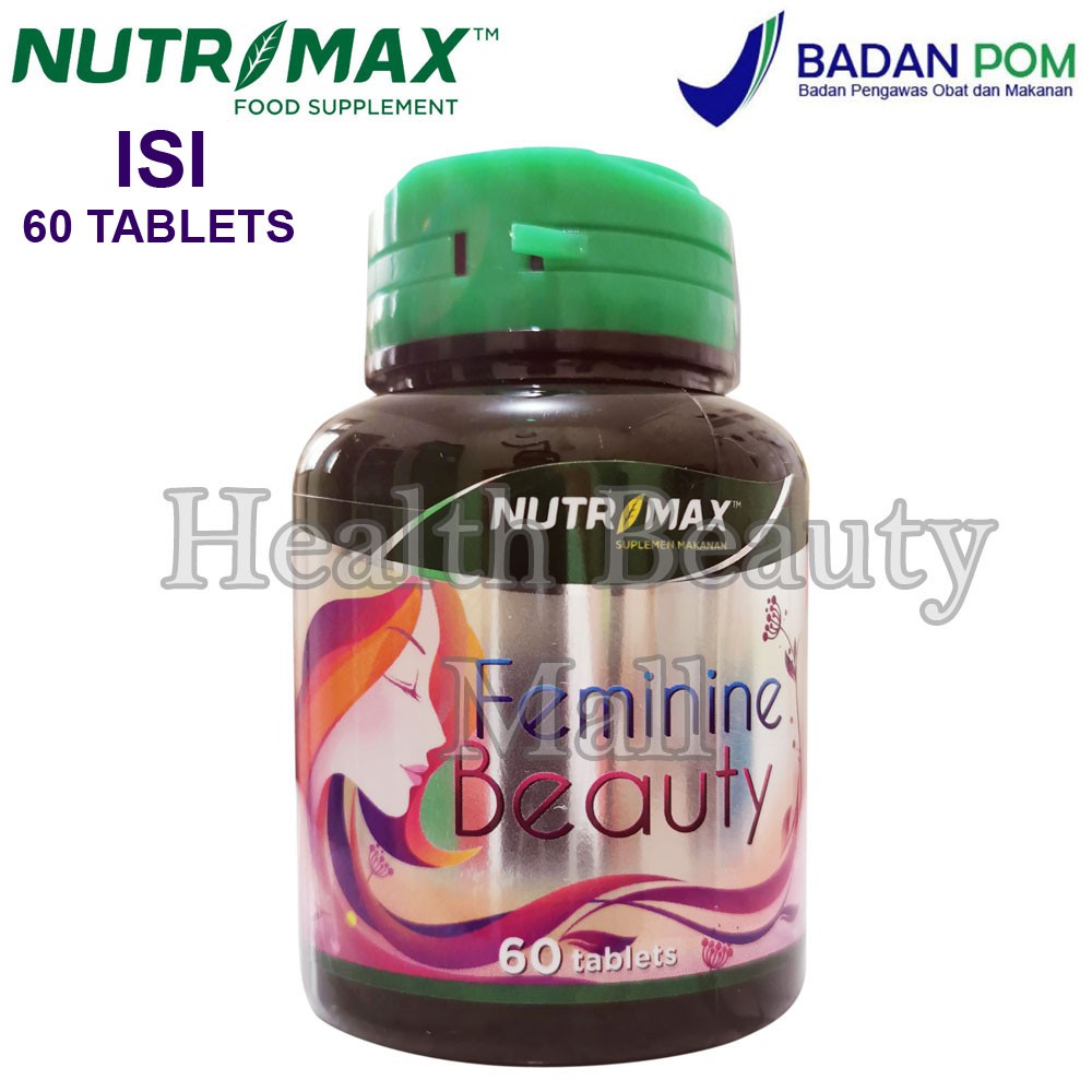 Nutrimax Feminine Beauty 60 tabs - Vitamin Kesehatan Kulit Anti Aging