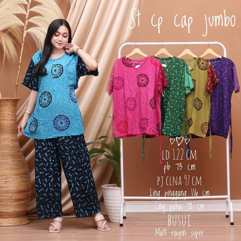 Setelan Cp CAP jumbo