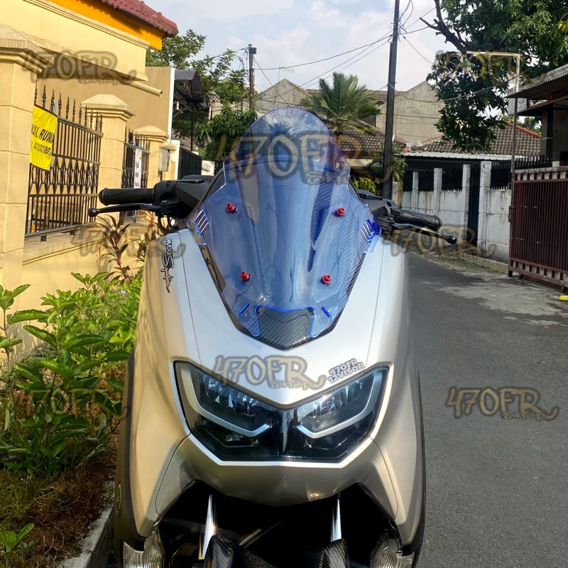 Jual Windshield Visor Nmax New Sporty Tdr Mini Race V3 Windshield Yamaha Nmax Visor Nmax Old 7466