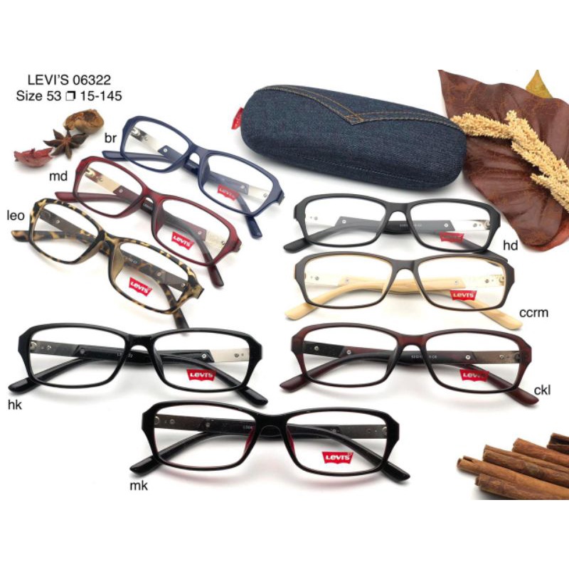 Kacamata LV 06322 fashion wanita / pria / lensa anti radiasi / minus / photocromic / kacamata hitam