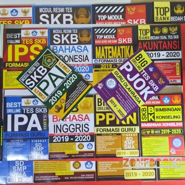 Buku Cpns Tes Skb Seleksi Kompetensi Bidang Guru 2019 2020 Shopee Indonesia