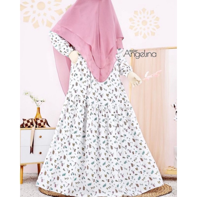 sofia dress - white thistle atelier angelina