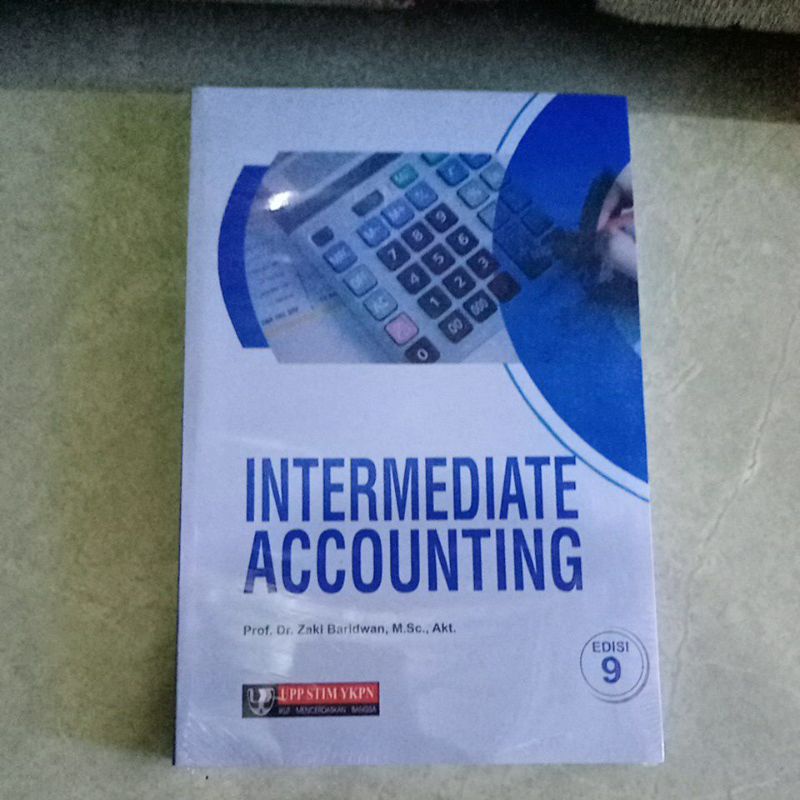 

BUKU INTERMEDIATE ACCOUNTING EDISI 8 BY ZAKI BARIDWAN original