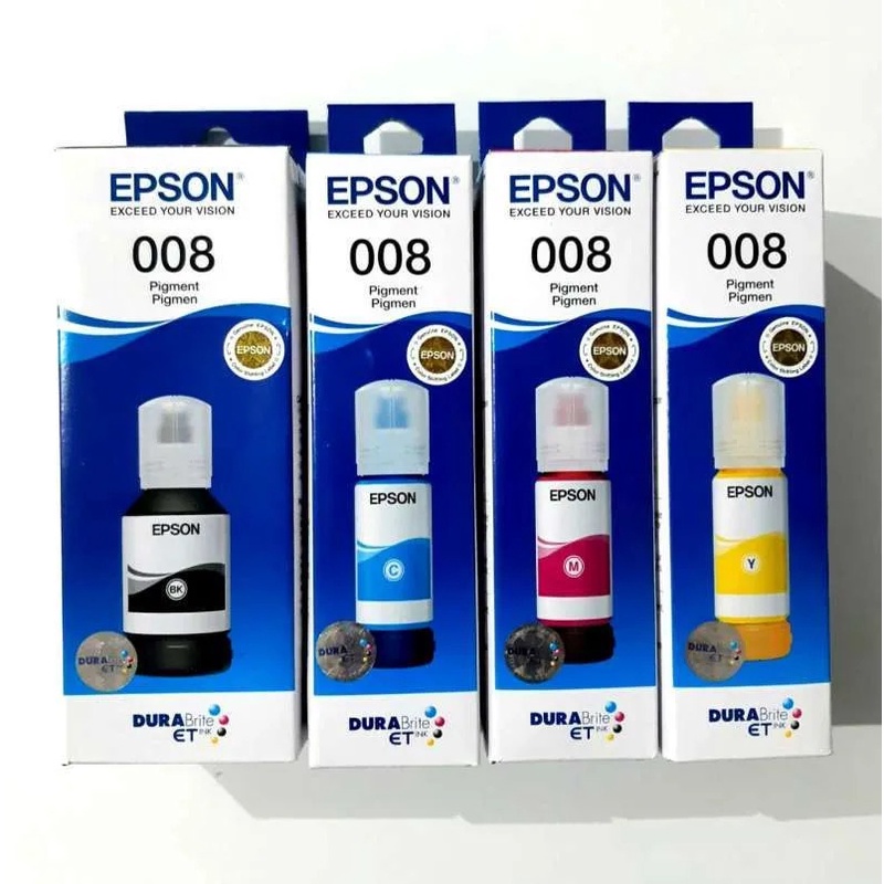 1 SET 4PCS Tinta Epson 008 PREMIUM(COMPATIBLE)