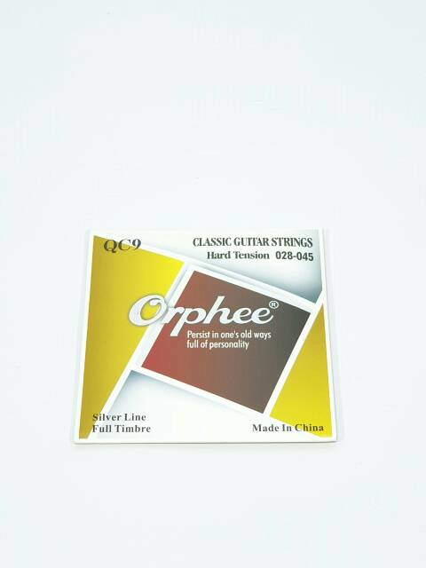 Senar Nylon untuk Gitar Classic Merk Orphee Normal Tension dan Hard Tension Murah Jakarta