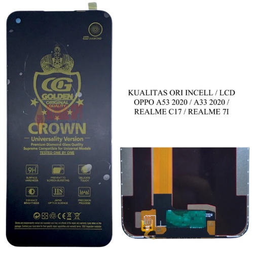 ORI INCELL / LCD TOUCHSCREEN OPPO A53 2020 / A33 2020 / C17 / 7I