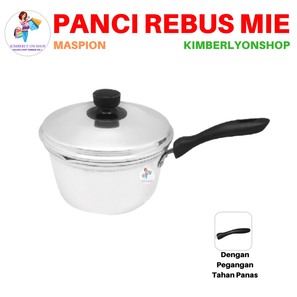 Panci Rebus Air Susu Indomie Gagang 18cm Serbaguna PCSU18 Maspion