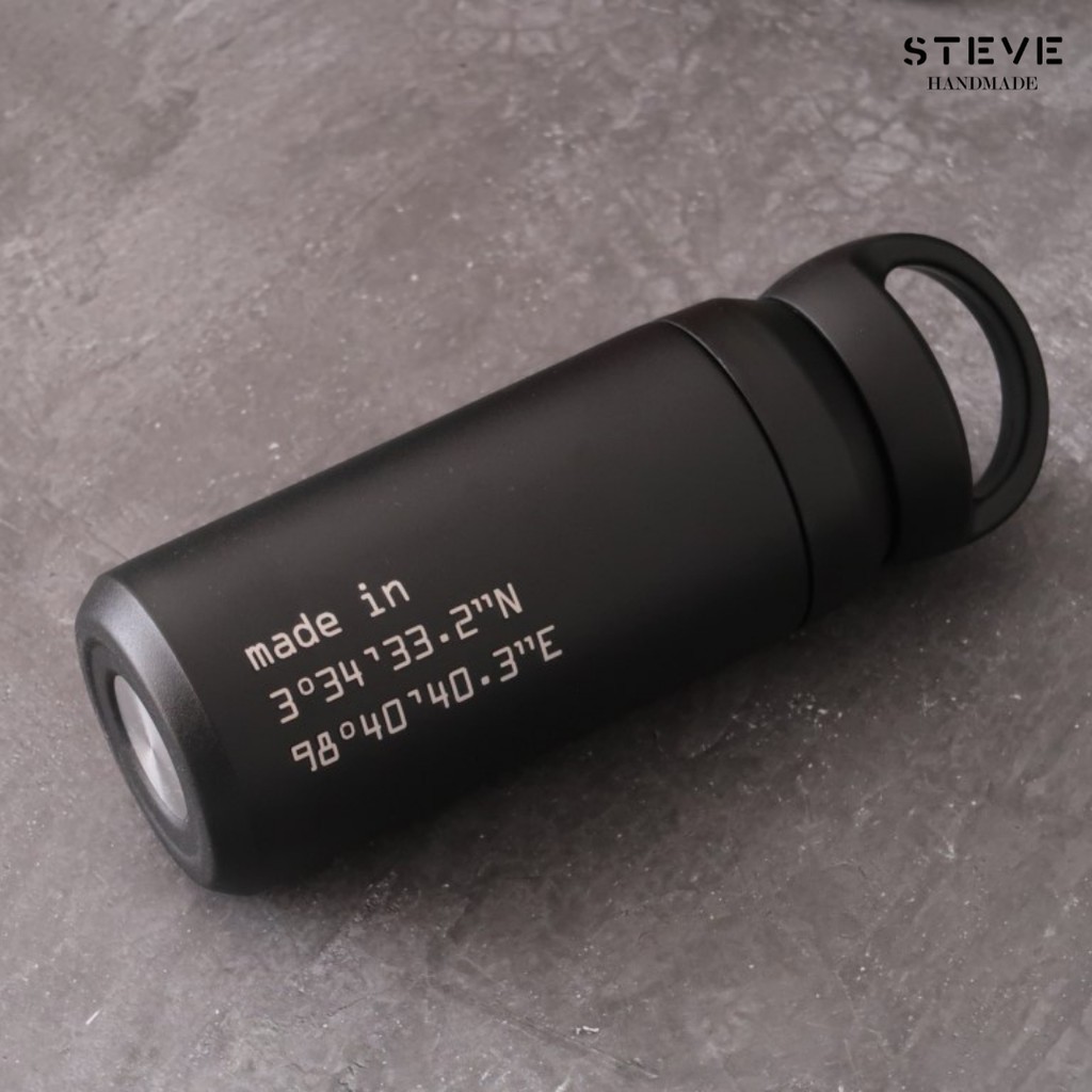 Botol minum stainless termos vacuum tumbler travel mug TM0555 Black