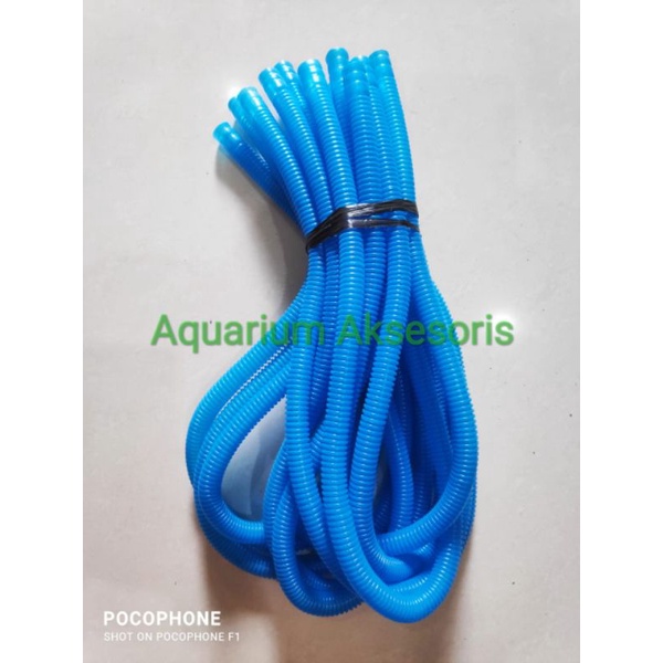 Jual Selang Biru Spiral Elastis Pompa Aquarium Cm Shopee Indonesia