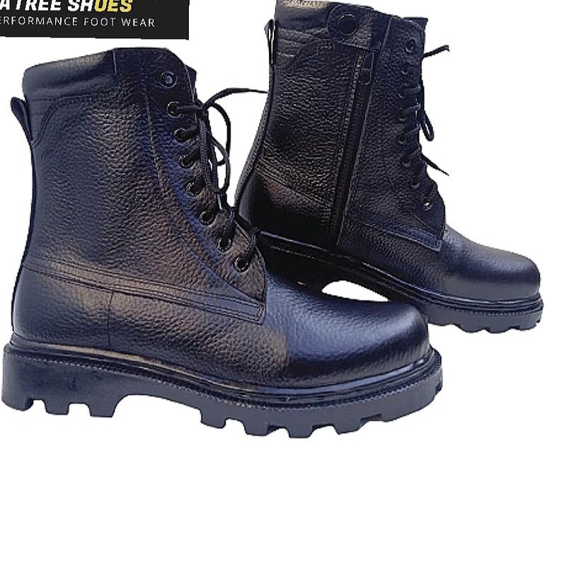 Harga Murah.. SEPATU PDL TNI POLRI BRIMOB SABARA SCURITY SATPOLPP KULIT JERUK