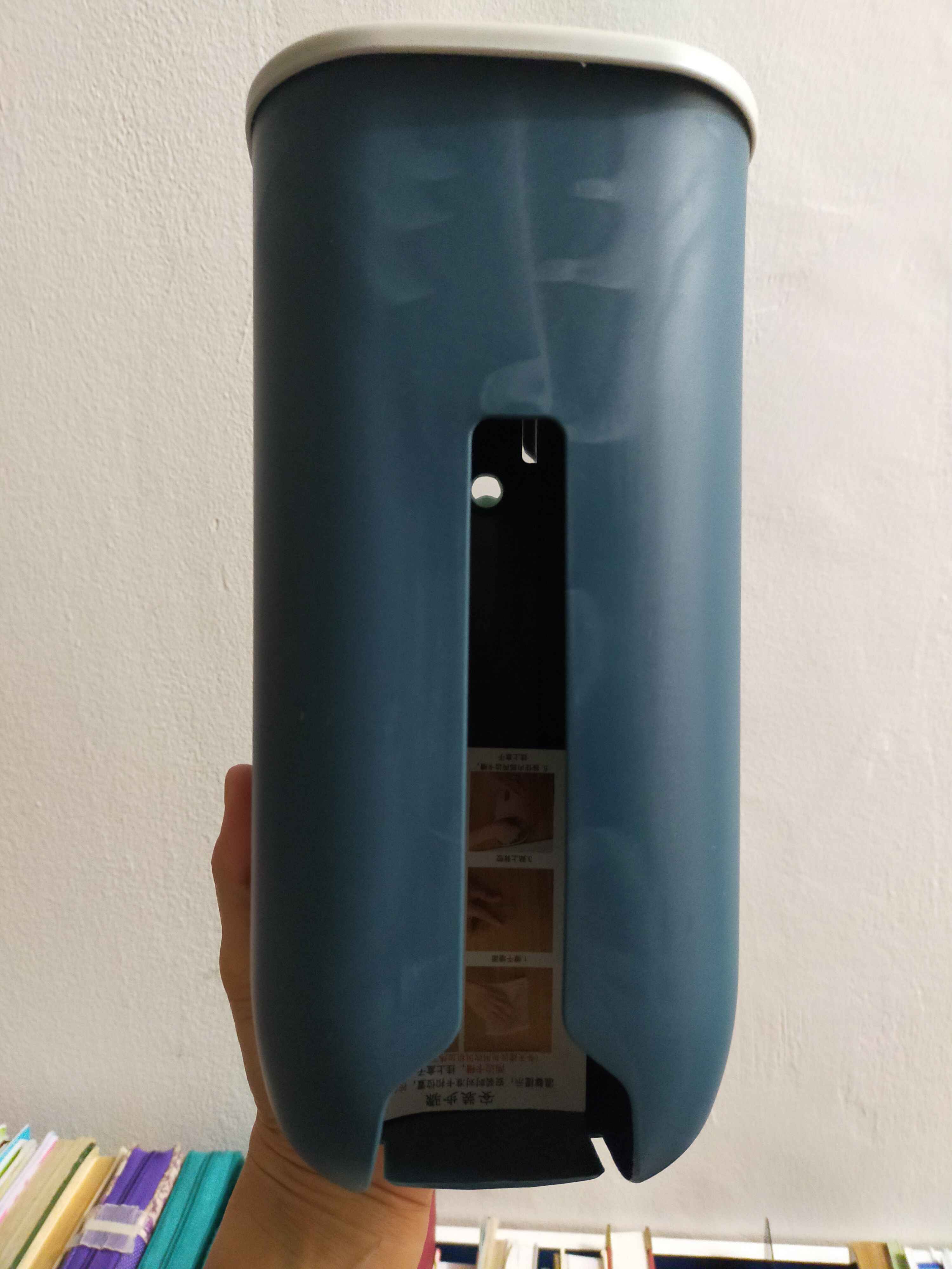 Dispenser Kantong Sampah Model Ditempel Pada Dinding, Bahan Plastik