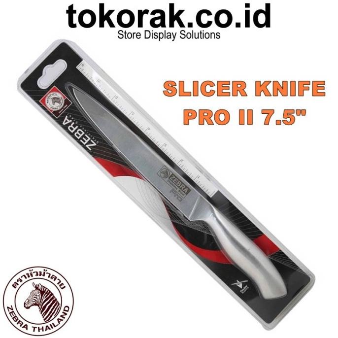 Promo ZEBRA SLICER KNIFE 7.5 INCH 100270 PISAU IRIS - PISAU DAPUR STAINLESS ada