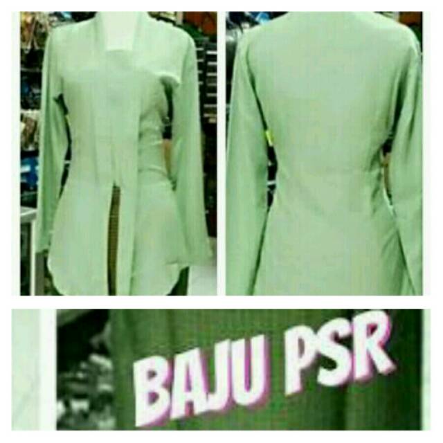 ATASAN KEBAYA PSR PERSIT KCK YANG SUDAH DIJAHIT PAKAI RESLETING DEPAN
