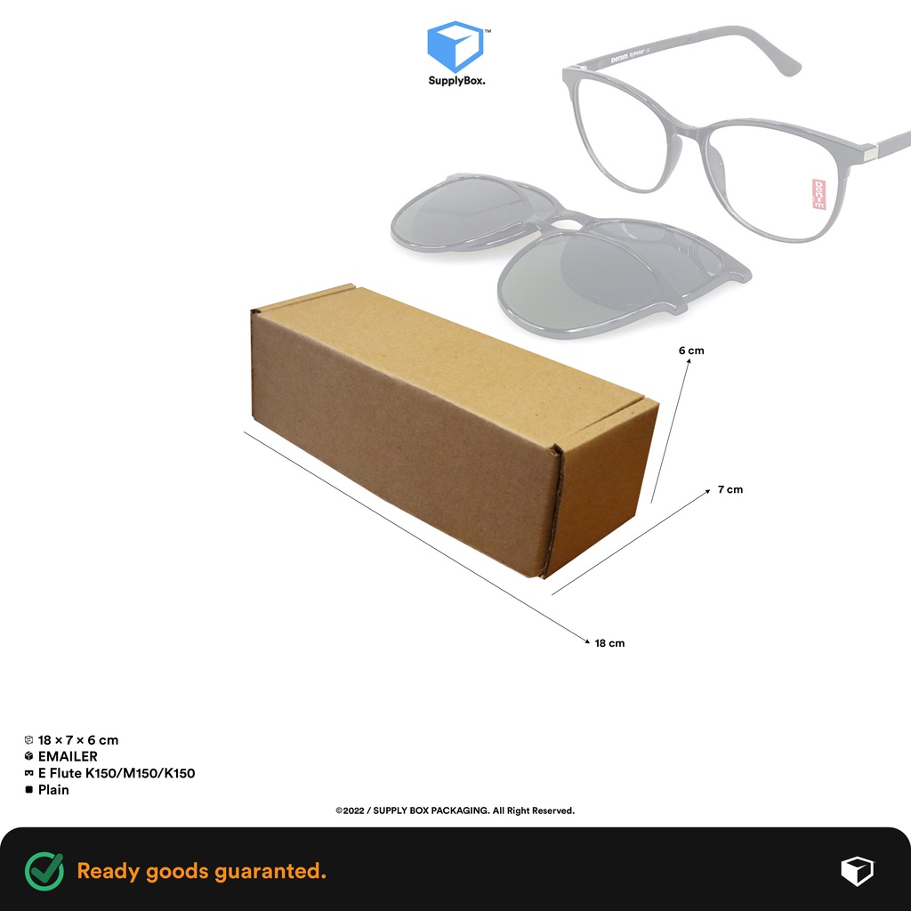 

KARDUS BOX PACKAGING 18x7x6 CM | Kardus | Cardboard
