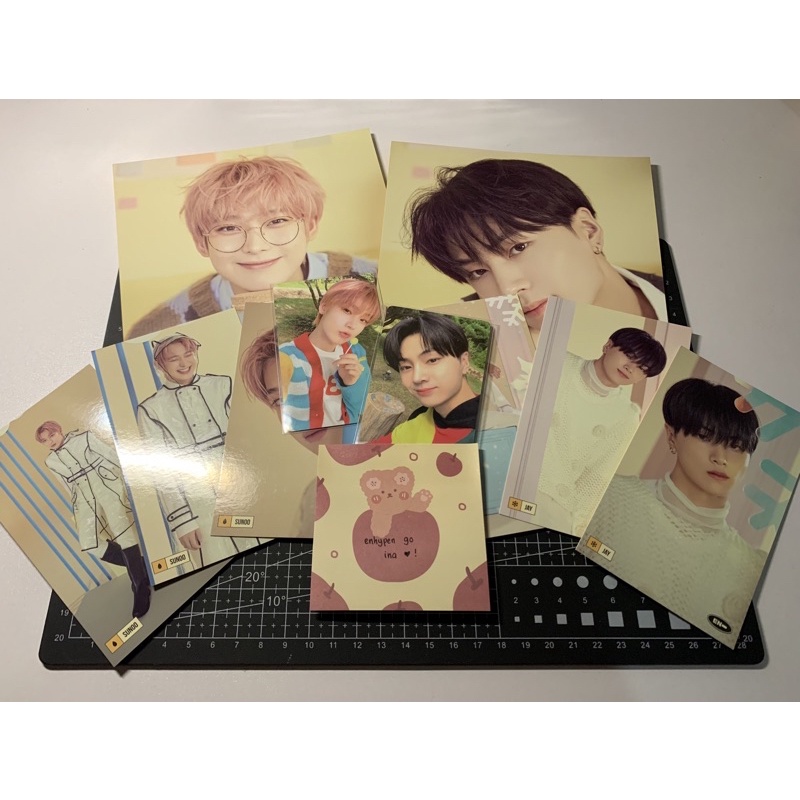 booked jay sg 22 set + sunoo sg22 set