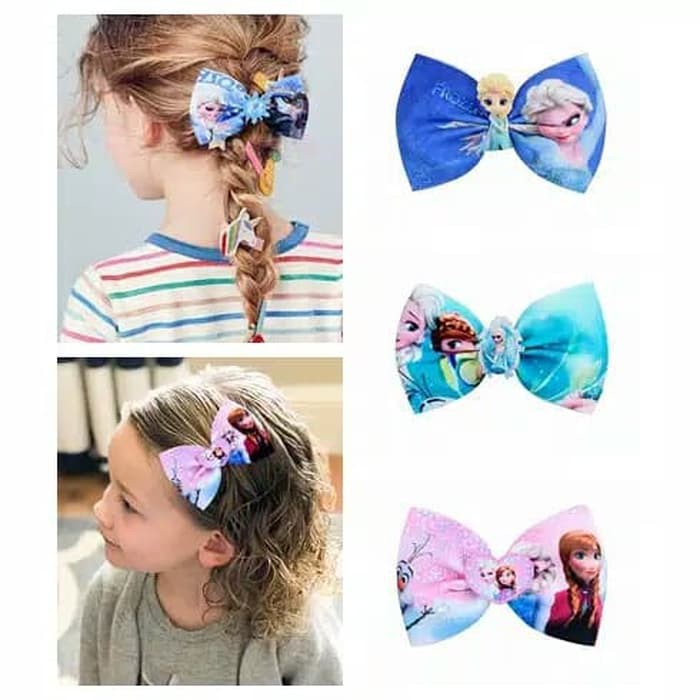 Unik Jepit Rambut Elsa Frozen Pita Rambut Frozen Bagus Jepit Rambut Frozen Diskon