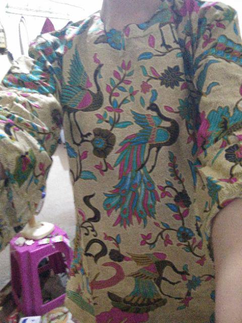 Maura Couple - Sania Ruffle Batik Couple Ori Ndoro Jowi Dnt