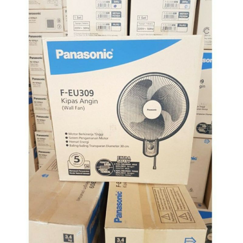 Panasonic Kipas Angin Dinding / Wall Fan 12&quot; FEU-309 PROMO GARANSI