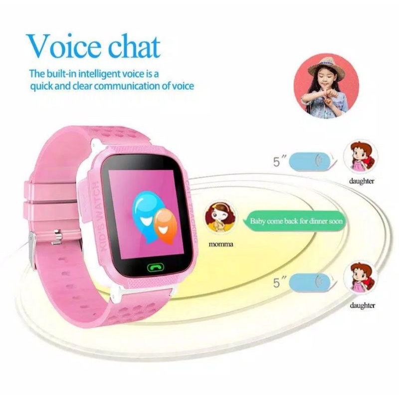 Jam Tangan Imo W16 Lumin Smartwatch Anak Gps Tracker Bisa Teleponan Voice Note-8
