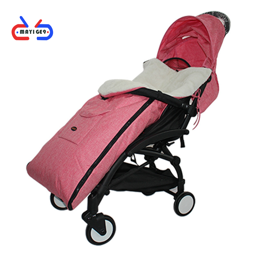Baby Stroller Sleeping Bag Warm Foot Cover Winter Warm Stroller Footmuff Thick Warm Wheelchair For Newborns Sleep Sacks Pink Shopee Indonesia