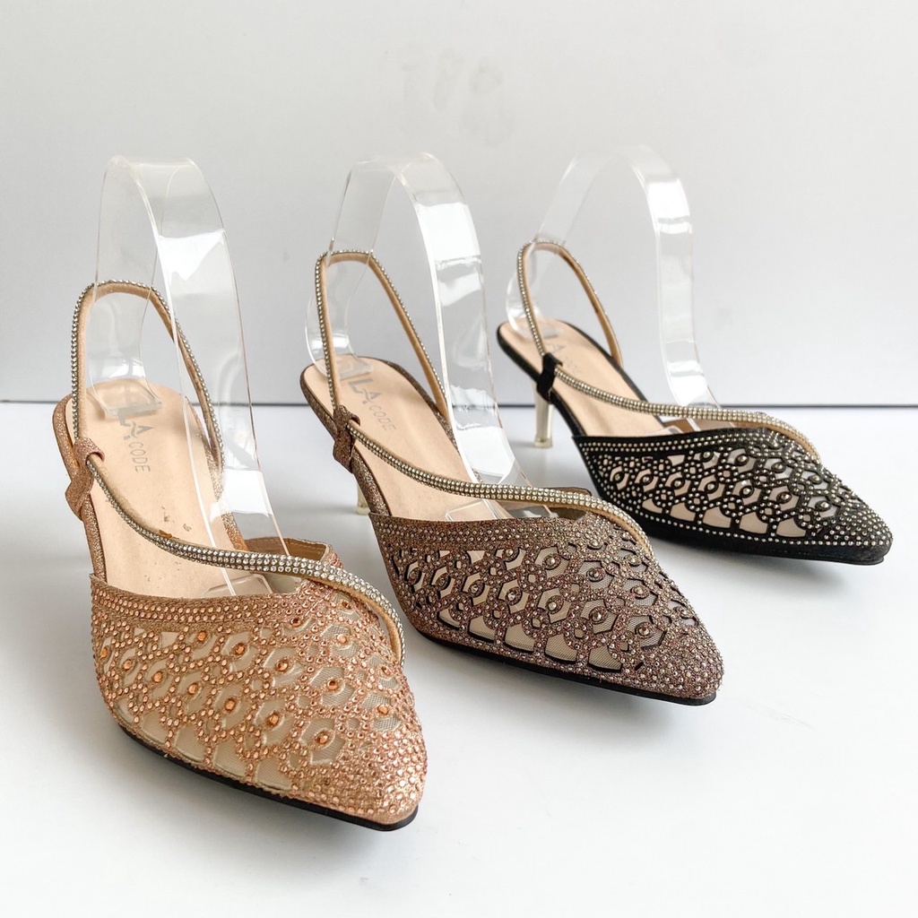 Lacode Wedding Shoes Sepatu Pengantin Sandal Pengantin Sandal Pesta Sandal Wisuda Import