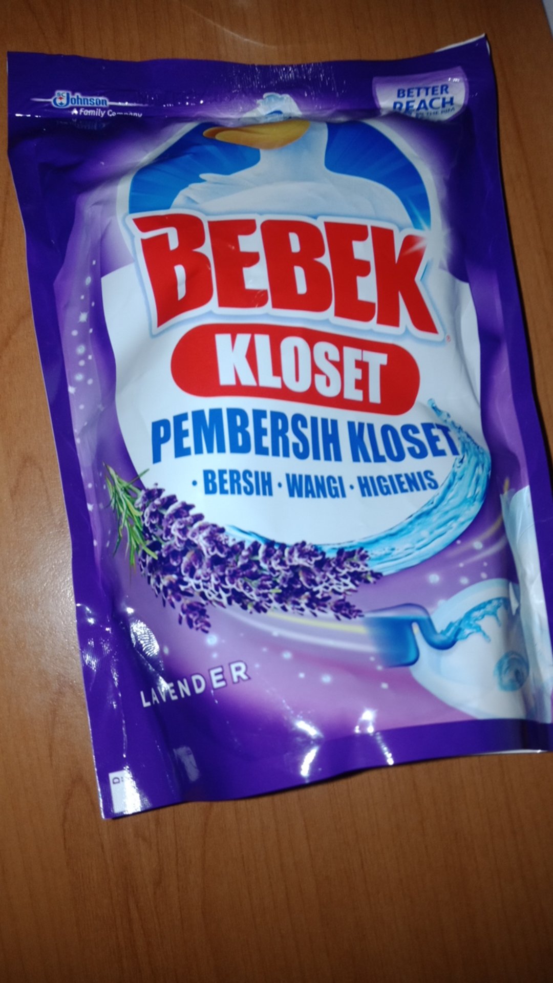 Bebek Pembersih Kloset Lavender Pouch 450ml
