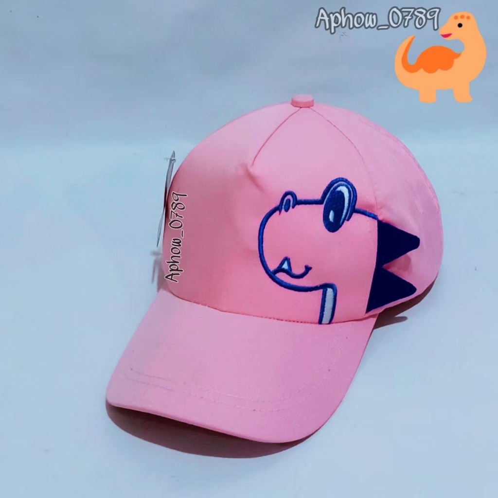 Topi Anak Bordir Dino / Topi Bassball Anak Bordir Dinosaurus / CIDOT_ID / CIO