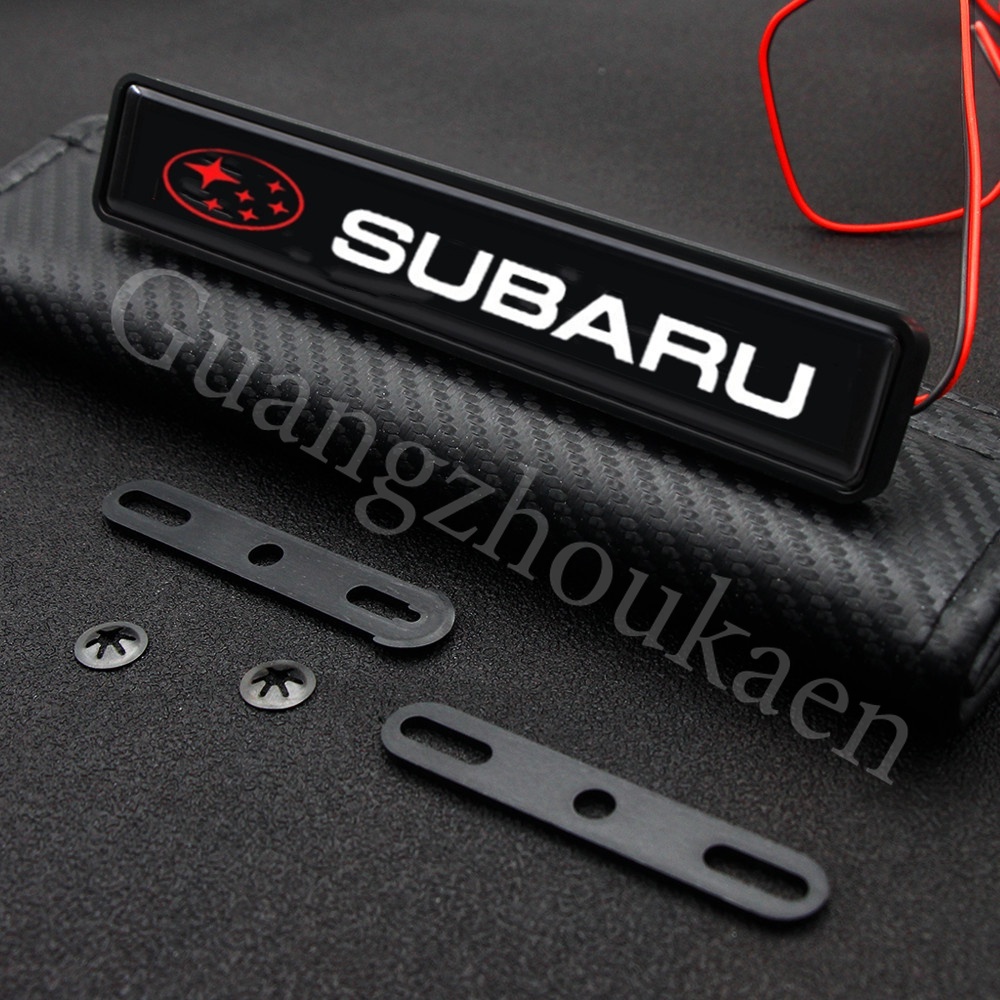 Subaru Lampu LED Logo Untuk Dekorasi Kap Depan Mobil BRZ WRX STI XV Impreza Forester Hot Wheels