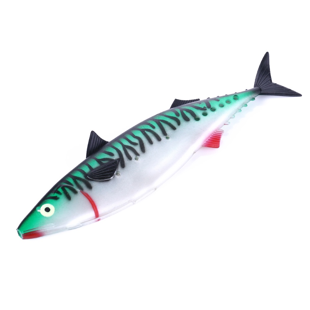 Hengjia Umpan Pancing Soft Bait Bentuk Ikan Tuna Imitasi Ukuran 29cm 65g