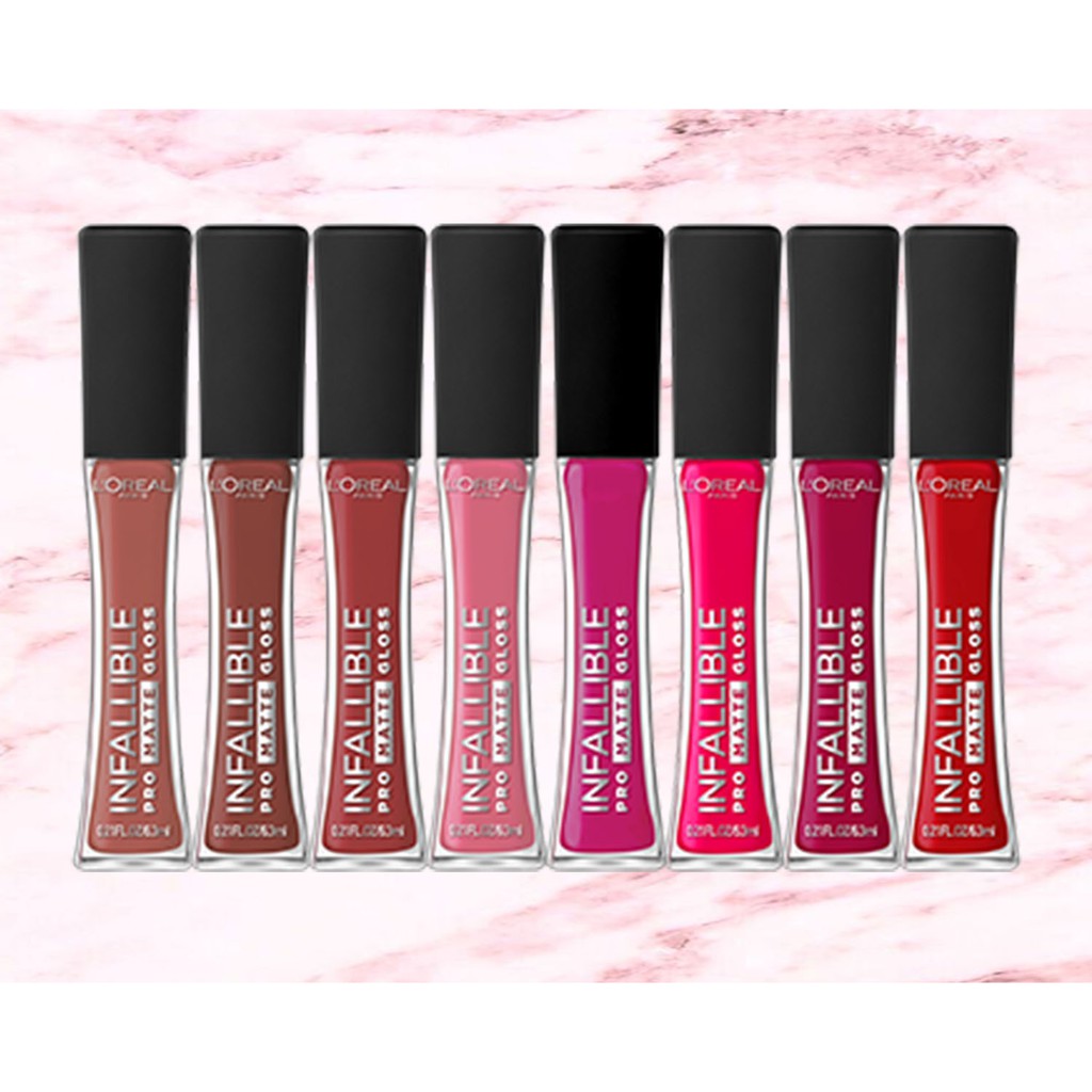 L'OREAL Infallible Pro Matte Gloss Lip Cream / LOREAL Pro-Matte