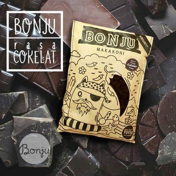 

Bonju Makaroni rasa Cokelat