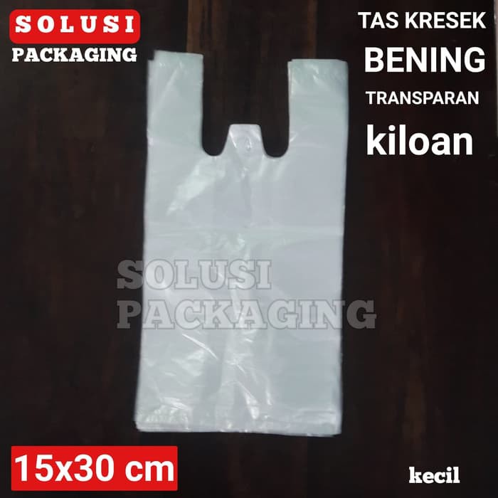 TAS KRESEK BENING TRANSPARAN KILOAN/KANTONG PLASTIK TAS KRESEK KILOAN