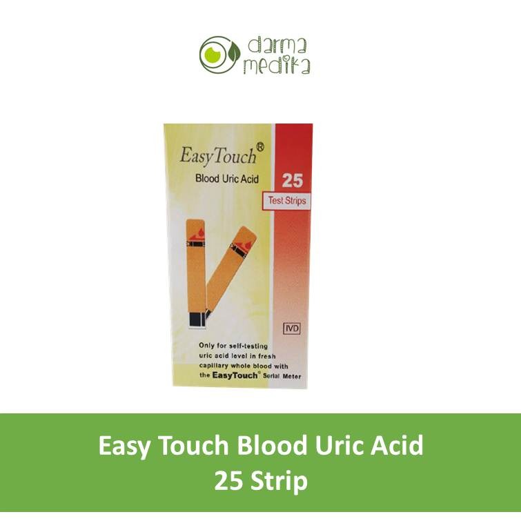 Strip EasyTouch easy touch Asam urat uric acid