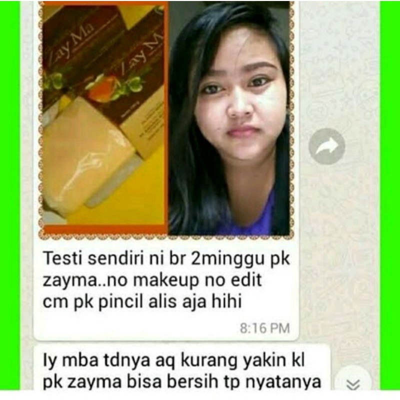 sabun zayma milk/sabun zayma madu/zayma susu(COD)