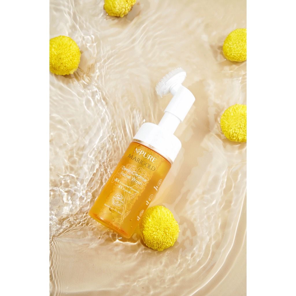 NPURE Marigold Deep-Cleanse Facial Wash