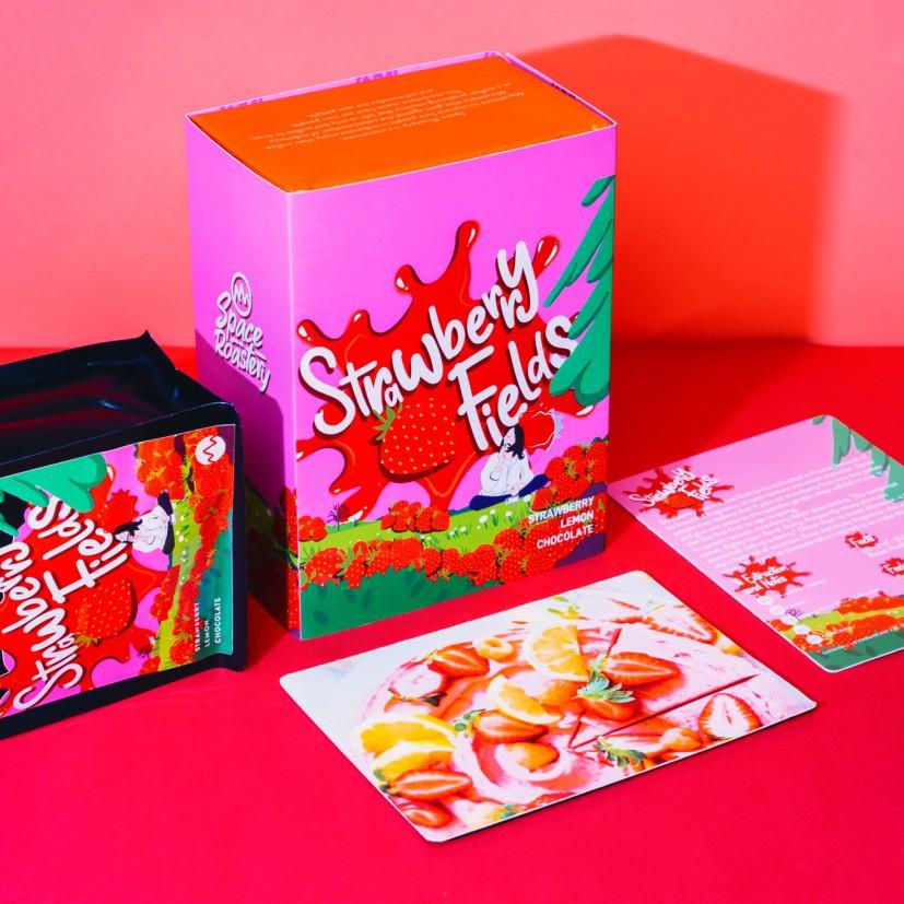

➭☈ Space Roastery Strawberry Fields Premium Blend Coffee Biji Kopi Indonesia 200 Gram RJ61 Kirim Langsung